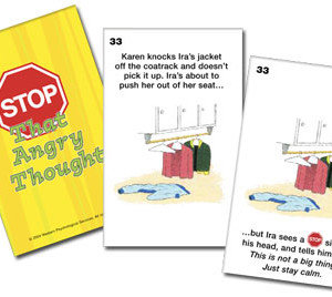 Stop That Angry Thought Game: 74 Situation and Response Cards